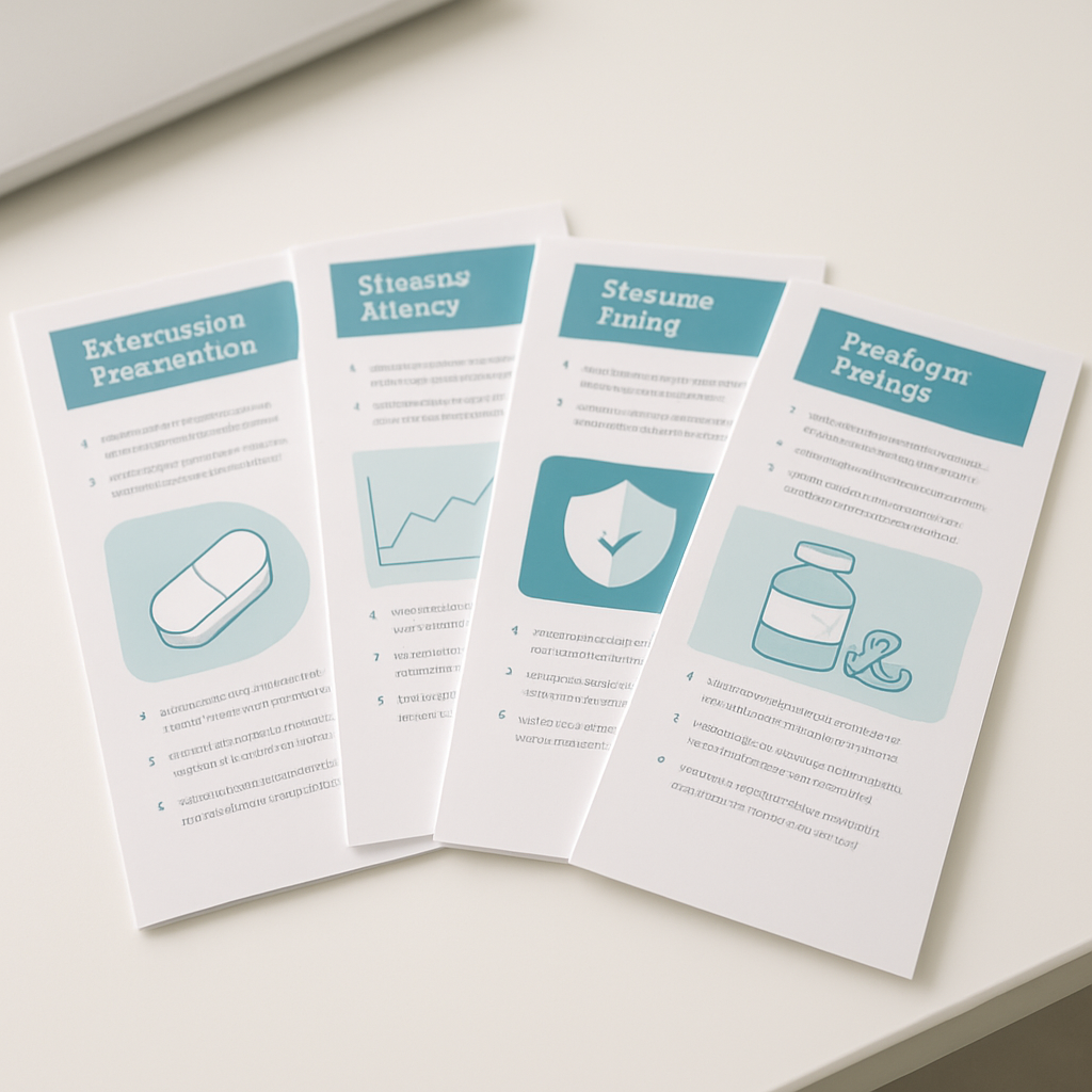 Bilingual pharmaceutical detail aids